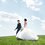 Outdoor bride and groom portraits in Maryland. East Coast wedding photography.